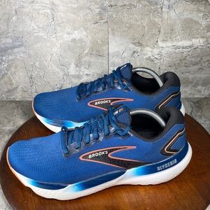 Brooks Glycerin 21 Men’s Size 11.5 Blue/ Orange Athletic Running Shoes